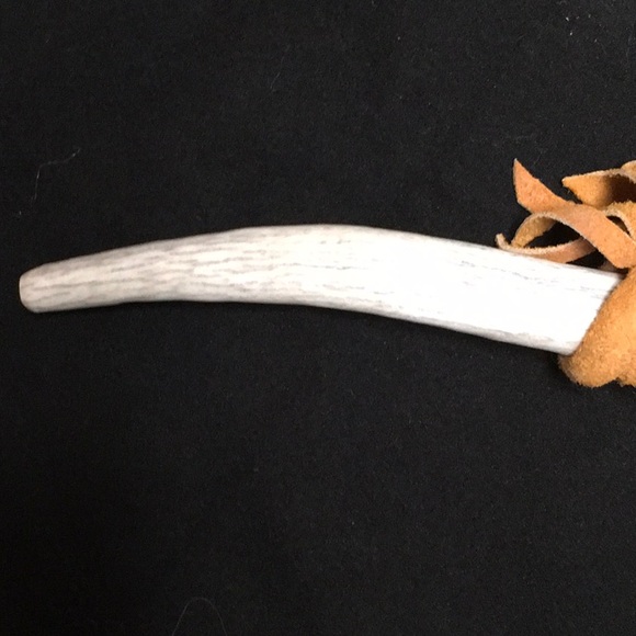 VintagePawn AmIndian PeacPipe BuffaloBone Eagle - Picture 13 of 16